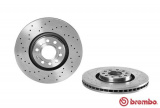 Brzdový kotouč BREMBO 09.A813.10 - AUDI