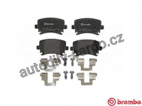 Sada brzdových destiček BREMBO P85073 - AUDI, SEAT, ŠKODA, VW