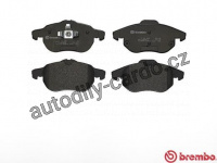 Sada brzdových destiček BREMBO P59043 - OPEL, SAAB