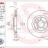 Brzdový kotouč BREMBO 09.A814.11 - AUDI