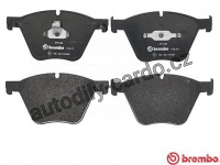 Sada brzdových destiček BREMBO P06073 - BMW