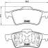 Sada brzdových destiček BREMBO P59044 - NISSAN, RENAULT