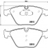 Sada brzdových destiček BREMBO P06054