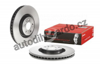 Brzdový kotouč BREMBO 09.B971.11 - AUDI