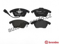 Sada brzdových destiček BREMBO P85075 - AUDI, SEAT, ŠKODA, VW