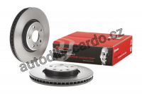 Brzdový kotouč BREMBO 09.B972.11 - AUDI