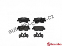 Sada brzdových destiček BREMBO P30054 - HYUNDAI, KIA, SSANGYONG