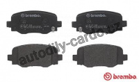 Sada brzdových destiček BREMBO P37020 - JEEP