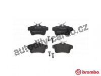 Sada brzdových destiček BREMBO P61114 - CITROËN, DS, PEUGEOT