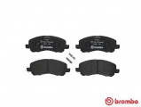 Sada brzdových destiček BREMBO P11026 - CHRYSLER, DODGE, JEEP, LANCIA