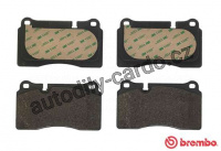 Sada brzdových destiček BREMBO P85116 - AUDI, SEAT