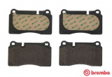 Sada brzdových destiček BREMBO P85116 - AUDI, SEAT