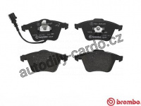 Sada brzdových destiček BREMBO P85079 - AUDI, SEAT, ŠKODA, VW