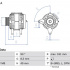 Alternátor BOSCH (BO 0986080420)