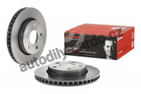 Brzdový kotouč BREMBO 09.C003.11 - JEEP