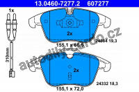 Sada brzdových destiček ATE 13.0460-7277 (AT 607277)