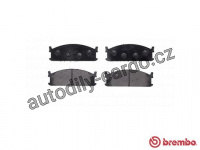 Sada brzdových destiček BREMBO P59008 - ISUZU