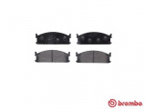 Sada brzdových destiček BREMBO P59008 - ISUZU