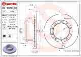 Brzdový kotouč BREMBO 09.7380.30