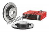 Brzdový kotouč BREMBO 09.A822.11 - MERCEDES-BENZ