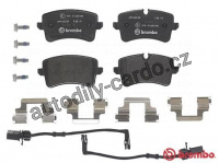 Sada brzdových destiček BREMBO P85119 - AUDI, PORSCHE