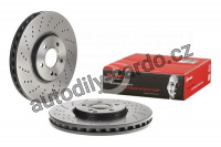 Brzdový kotouč BREMBO 09.A828.11 - MERCEDES-BENZ