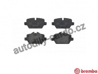 Sada brzdových destiček BREMBO P06080 - MINI