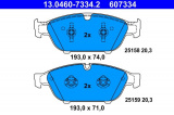 Sada brzdových destiček ATE 13.0460-7334 (AT 607334)