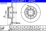 Brzdový kotouč ATE CRYO 24.0110-0277 (AT 410277) - AUDI, SEAT, ŠKODA, VW