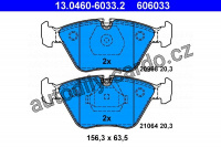 Sada brzdových destiček ATE 13.0460-6033 (AT 606033) - BMW