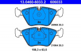 Sada brzdových destiček ATE 13.0460-6033 (AT 606033) - BMW