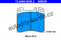 Sada brzdových destiček ATE 13.0460-6036 (AT 606036) - MERCEDES-BENZ