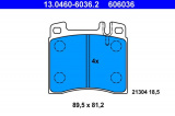 Sada brzdových destiček ATE 13.0460-6036 (AT 606036) - MERCEDES-BENZ
