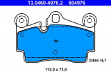 Sada brzdových destiček ATE 13.0460-4976 (AT 604976) - AUDI, PORSCHE, VW