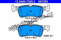 Sada brzdových destiček ATE 13.0460-7295 (AT 607295)