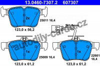 Sada brzdových destiček ATE 13.0460-7307 (AT 607307)