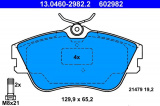 Sada brzdových destiček ATE 13.0460-2982 (AT 602982) - VW