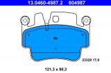 Sada brzdových destiček ATE 13.0460-4987 (AT 604987) - PORSCHE