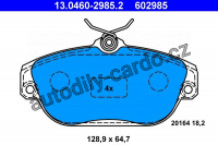 Sada brzdových destiček ATE 13.0460-2985 (AT 602985) - VOLVO