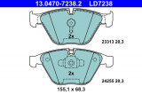 Sada brzdových destiček ATE Ceramic 13.0470-7238 (AT LD7238) - BMW