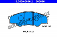Sada brzdových destiček ATE 13.0460-5616 (AT 605616)