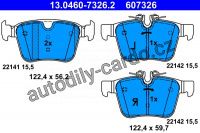 Sada brzdových destiček ATE 13.0460-7326 (AT 607326)