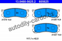 Sada brzdových destiček ATE 13.0460-5625 (AT 605625)