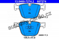Sada brzdových destiček ATE 13.0460-7274 (AT 607274)