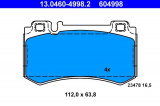 Sada brzdových destiček ATE 13.0460-4998 (AT 604998) - MERCEDES-BENZ