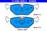 Sada brzdových destiček ATE 13.0460-3605 (AT 603605) - BMW, MG, ROVER