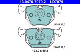 Sada brzdových destiček ATE Ceramic 13.0470-7079 (AT LD7079) - BMW