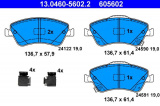 Sada brzdových destiček ATE 13.0460-5602 (AT 605602) - TOYOTA