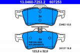 Sada brzdových destiček ATE 13.0460-7253 (AT 607253) - CITROËN