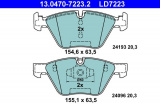 Sada brzdových destiček ATE Ceramic 13.0470-7223 (AT LD7223)